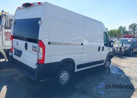 2021 Ram Promaster 1500 High Roof 136 Wb z USA, uszkodzony, nr VIN 3C6LRVBG5ME506650